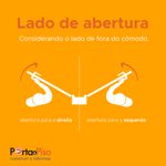 Kit Porta Camarão - DIR. com puxador - Abertura p/ DIR 