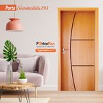 Folha de Porta Frisada Hdf Modelo 193 Mapaf