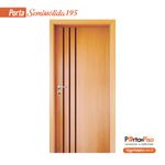 FOLHA DE PORTA FRISADA P/VERNIZ HDF MAPAF (MODELO 195)