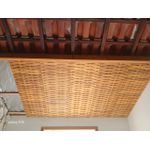 Forro De Madeira Tauari Trançado Natural