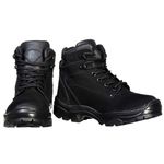 Bota Cano Curto Nobuck Adventure Preto Force Militar.