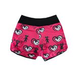 Short Curto Gatinha Rosa