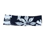 faixa para cabelo caveira folhas