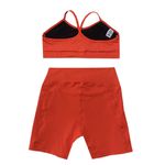 Conjunto bolso lateral laranja