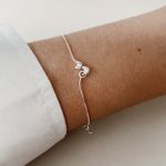 Pulseira De Prata Veneziana Gatinho 