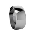 Aliança Individual Prata 925 Tradicional Com 8,0mm