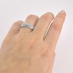 Par De Aliança Prata 925 Esplêndida 5mm