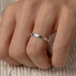 Par De Aliança Prata 925 Paixão 2,5mm