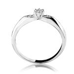 Anel De Prata 925 Butterfly Com Zircônias
