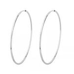 Brinco De Prata 925 Argola 33mm