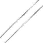 Corrente De Prata 925 Veneziana De 0,5mm Com 40cm