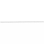 Corrente De Prata 925 Elo Português De 1mm Com 40cm