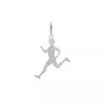 Pingente De Prata 925 Atletismo Masculino