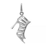 Pingente De Prata 925 Salto Alto