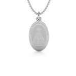 Pingente De Prata 925 Nossa Senhora Aparecida M