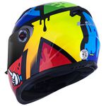 CAPACETE LS2 FF358 CLASSIC MASTERPIECE AMARELO/VERMELHO/VERDE/AZUL