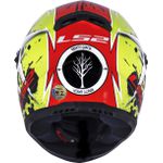 CAPACETE LS2 FF358 CLASSIC RENATO GARCIA AMARELO/VERMELHO/PRATA