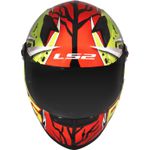 CAPACETE LS2 FF358 CLASSIC RENATO GARCIA AMARELO/VERMELHO/PRATA