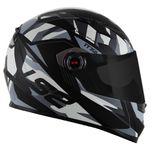 CAPACETE LS2 FF358 CLASSIC TANK PRETO FOSCO