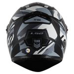 CAPACETE LS2 FF358 CLASSIC TANK PRETO FOSCO