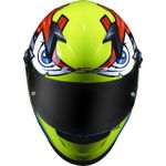 CAPACETE LS2 FF358 CLASSIC TRIBAL AMARELO/LARANJA