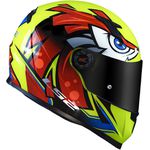 CAPACETE LS2 FF358 CLASSIC TRIBAL AMARELO/LARANJA