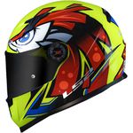 CAPACETE LS2 FF358 CLASSIC TRIBAL AMARELO/LARANJA