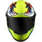 CAPACETE LS2 FF358 CLASSIC TRIBAL AMARELO/LARANJA