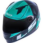 CAPACETE LS2 FF358 CLASSIC ULTRA VERDE/PRETO