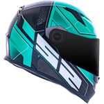 CAPACETE LS2 FF358 CLASSIC ULTRA VERDE/PRETO