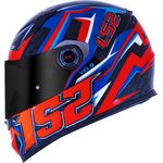 CAPACETE LS2 FF358 CLASSIC VELOXER LARANJA