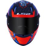 CAPACETE LS2 FF358 CLASSIC VELOXER LARANJA