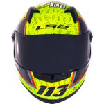 CAPACETE LS2 FF358 CLASSIC PASCHOALIN AMARELO