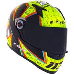 CAPACETE LS2 FF358 CLASSIC PASCHOALIN AMARELO