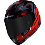 CAPACETE LS2 FF353 RAPID TAGLINE PRETO/LARANJA