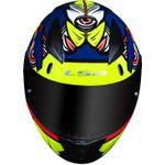 CAPACETE LS2 FF353 RAPID KHAN AZUL 