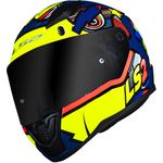 CAPACETE LS2 FF353 RAPID KHAN AZUL 