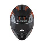 CAPACETE LS2 FF397 VECTOR KRIPTON LARANJA
