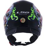 CAPACETE LS2 OF562 AIRFLOW ABERTO HAPPY DREAMS PALHAÇO