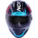 CAPACETE NORISK FF302 TOKYO PRETO/VERDE/VERMELHO