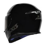 CAPACETE AXXIS EAGLE SOLID PRETO 