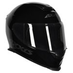 CAPACETE AXXIS EAGLE SOLID PRETO 