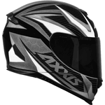 CAPACETE AXXIS EAGLE POWER PRETO/CINZA 