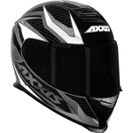 CAPACETE AXXIS EAGLE POWER PRETO/CINZA 
