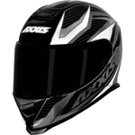 CAPACETE AXXIS EAGLE POWER PRETO/CINZA 
