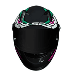 CAPACETE LS2 FF358 CLASSIC TRIBAL VERDE/ROSA/CINZA