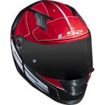 CAPACETE LS2 FF358 CLASSIC ULTRA VERMELHO