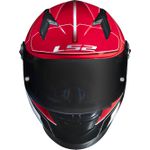 CAPACETE LS2 FF358 CLASSIC ULTRA VERMELHO