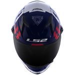 CAPACETE LS2 FF358 CLASSIC PODIUM AZUL