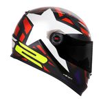 CAPACETE LS2 FF358 CLASSIC STARWAR VERMELHO/PRETO/BRANCO/AZUL